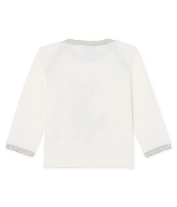 Baby Boys' Long-Sleeved T-Shirt white