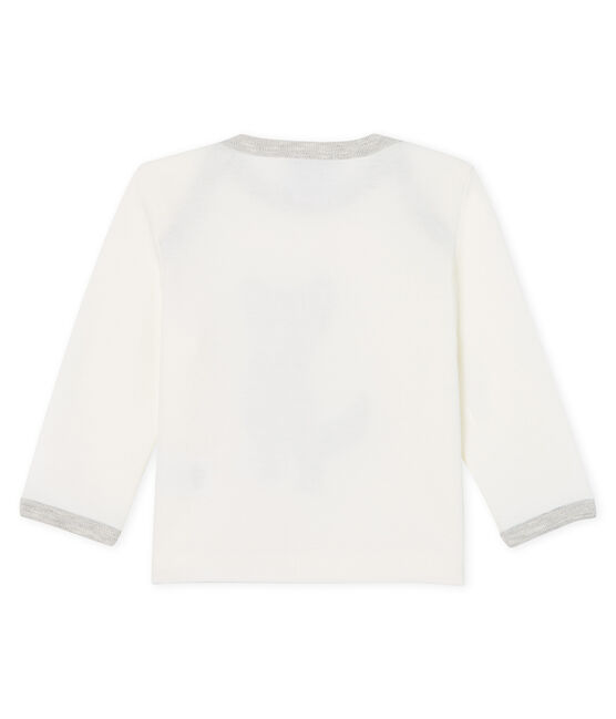 Baby Boys' Long-Sleeved T-Shirt MARSHMALLOW white