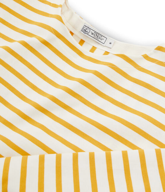 Women's Graphic Sailor Top COQUILLE beige/BOUDOR yellow