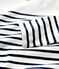 Women's Iconic Cotton Breton Top MARSHMALLOW white/SMOKING blue