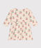 Babies' long-sleeved dress AVALANCHE yellow/DAISY white