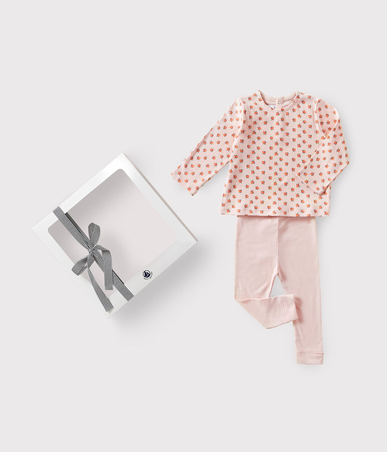 Baby's T-shirt and leggings gift box multicolor
