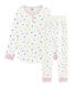 Girls' High-Rise Double-Sided Jersey Pyjamas