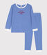 Children's Unisex Pinstriped Cotton Pyjamas
