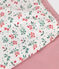 Children's floral-patterned long cotton shorties - 2-pack variante 1