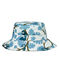 Baby boys' printed sun hat MARSHMALLOW white/MULTICO white
