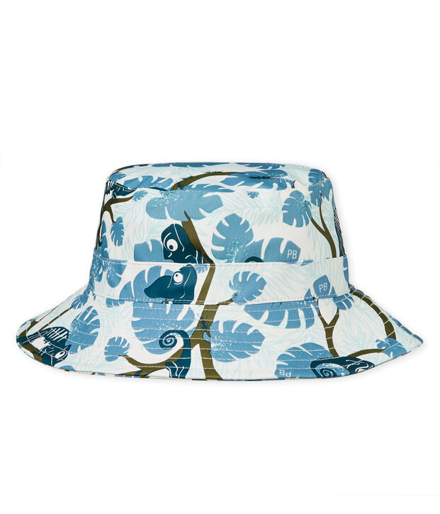 Baby boys' printed sun hat white/multicolor