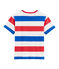 Boys' T-Shirt MARSHMALLOW white/PEPS red/SURF
