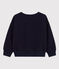 Children's Unisex Fleece Sweatshirt SMOKING blue