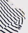 Women's Breton Cotton Top MARSHMALLOW white/SMOKING blue