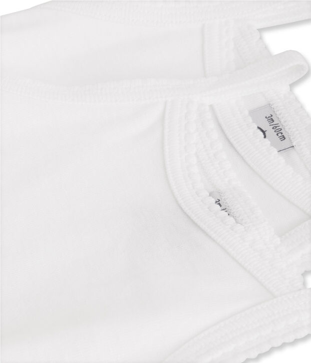 Baby Girls' Bodysuits with Straps - 2-Piece Set multicolor