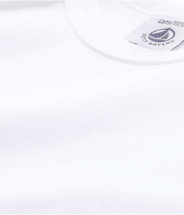 Babies' White Short-Sleeved Bodysuit white