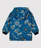 BABIES' ICONIC RECYCLED RAINCOAT BRASIER blue/MULTICO white