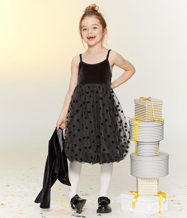 Girls' Dress + Bolero Ensemble multicolor