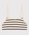 Women's Non-Wired Bra AVALANCHE white/SMOKING blue