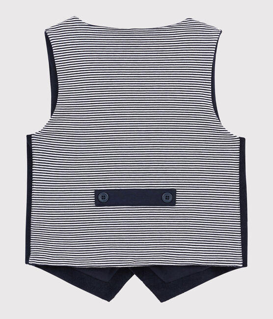 Boys' waistcoat SMOKING blue