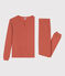 Women's Cotton and Lyocell Pyjamas BRANDY pink