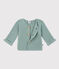 Babies' Moss Stitch Knit Cardigan PAUL green