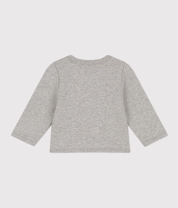 Babies' Fleece Cardigan grey