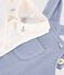 Babies' dungarees and body set in cotton with a plain collar POLAIRE