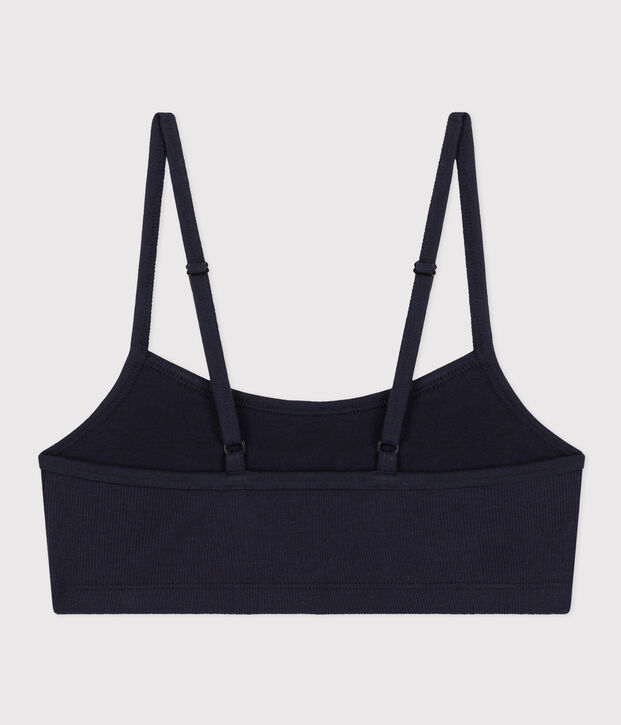 Women's Cotton and Elastane Bralette SMOKING