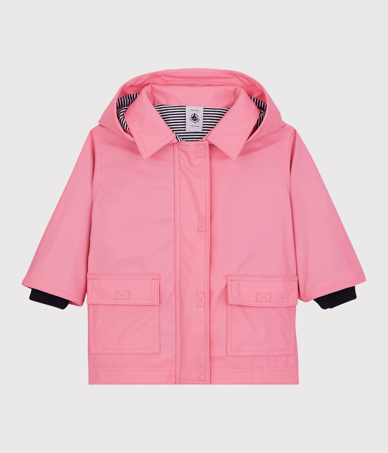 Babies' Iconic Raincoat pink