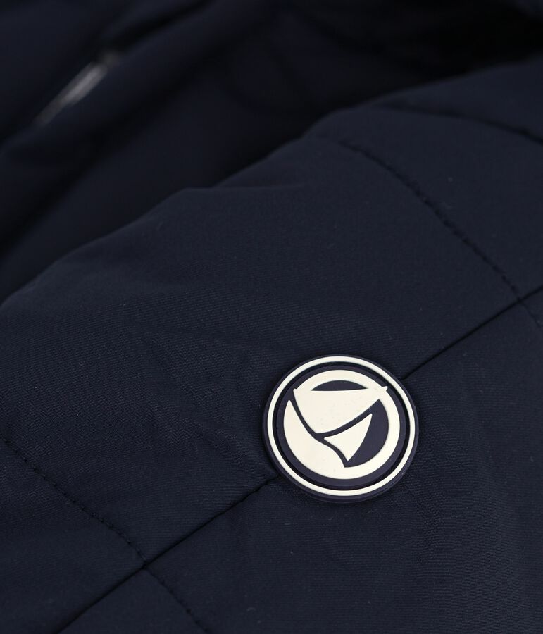 Babies' polyester snowsuit blue