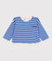 Babies' long sleeved stripy cotton T-shirt PERSE /AVALANCHE