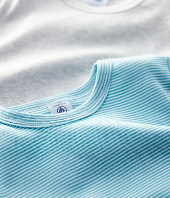 Boys' Long-Sleeved Organic Cotton T-Shirts - 2-Pack variante 1