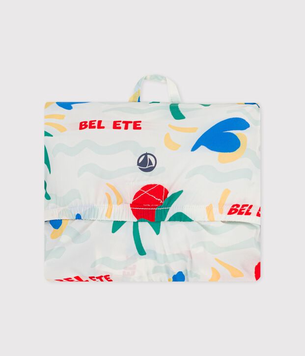 CHILDREN'S ULTRA-LIGHTWEIGHT WINDBREAKER blue/blue