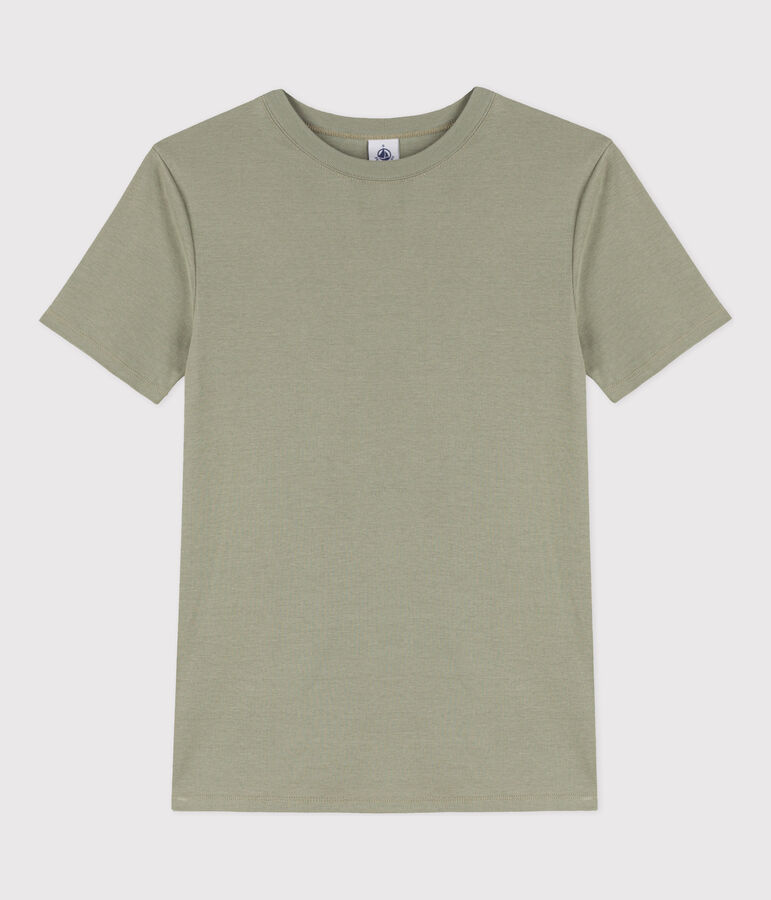 Women's Iconic Cotton Round Neck T-Shirt green