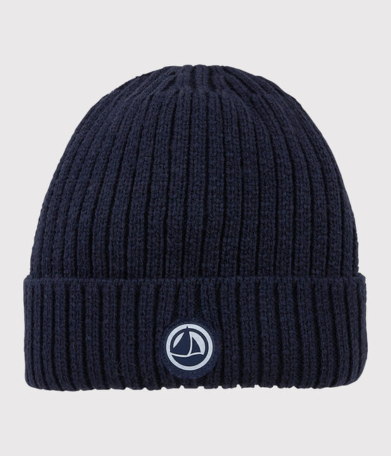 Unisex Children's Woolly Hat SMOKING blue