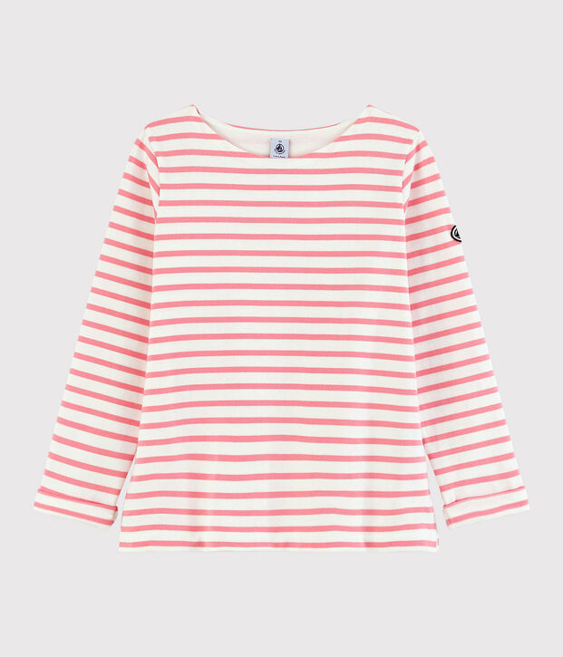 Women's Iconic Breton Top white/pink