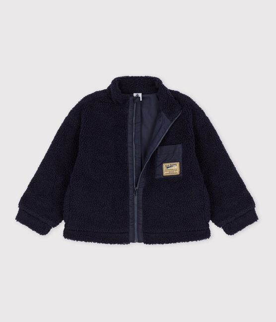 Children's Sherpa Jacket SMOKING blue