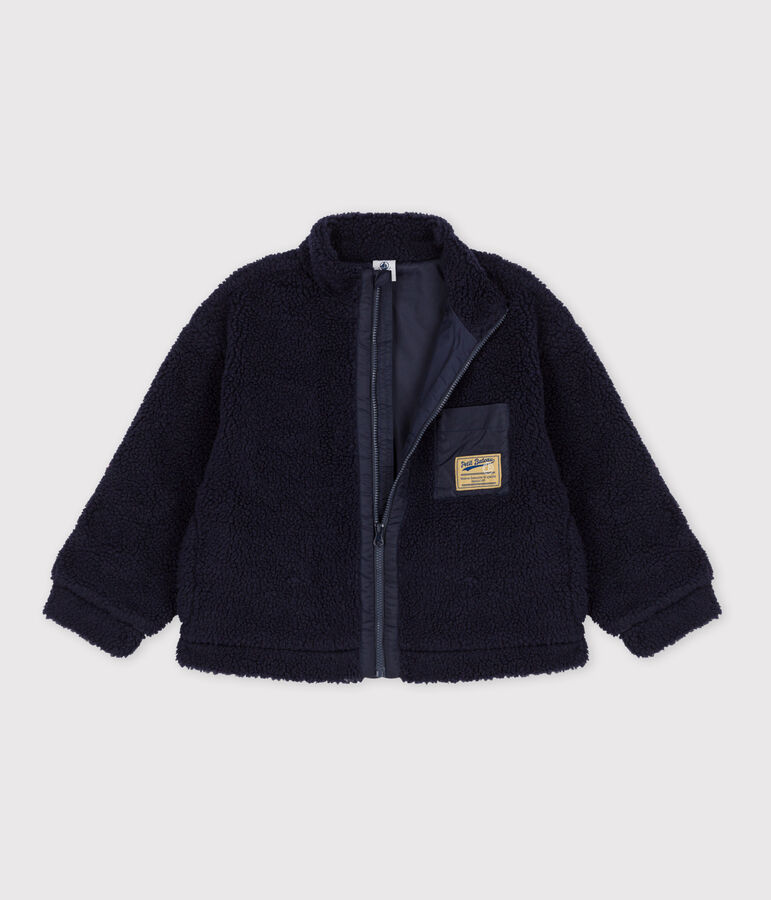 Children's Sherpa Jacket blue