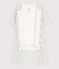 Babies' Patterned Footless Cotton Bodyjama MARSHMALLOW white/MULTICO white