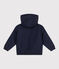 Boy's fleece windbreaker SMOKING blue