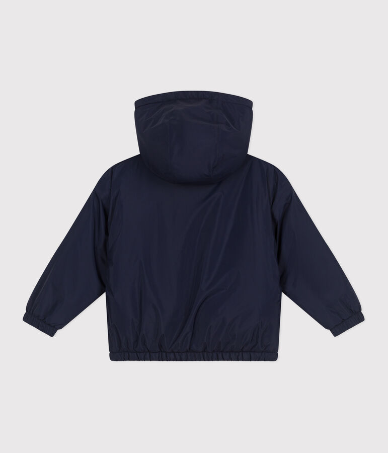 Boy's fleece windbreaker blue
