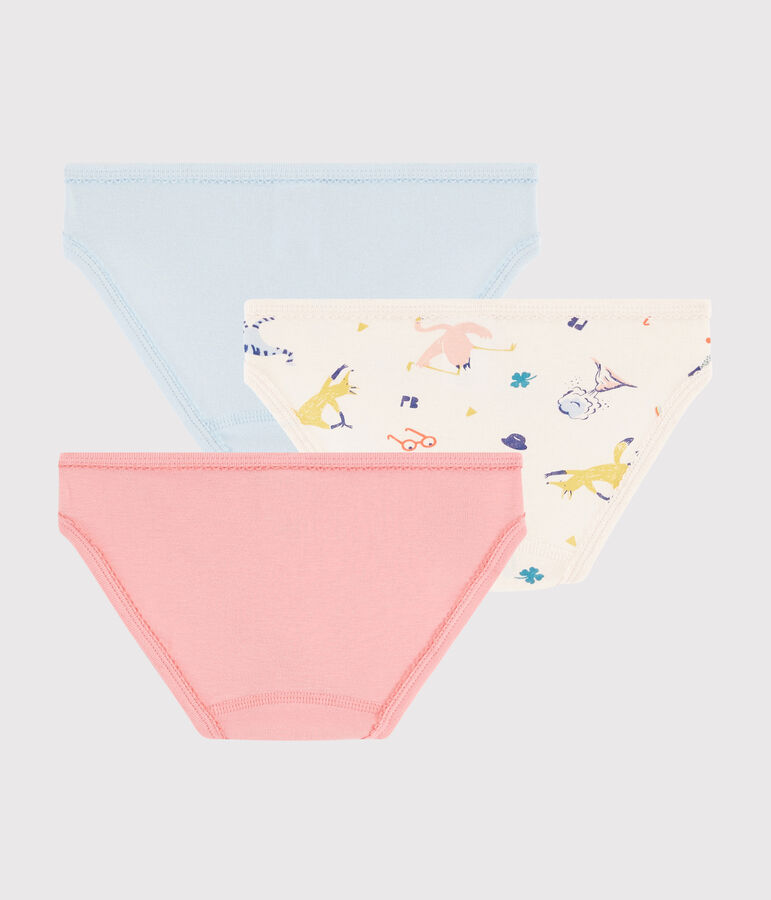 Girls' Yoga Animals Knickers - 3-Piece Set variante 1