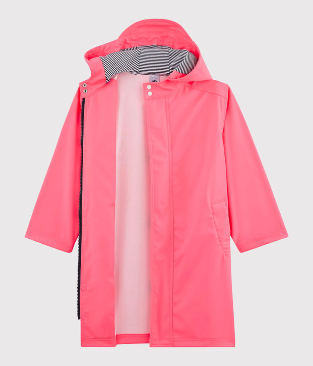 Unisex Children's Waxed Coat pink