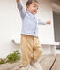 Babies' Striped Poplin Shirt