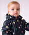 Babies' iconic heart print raincoat blue/multicolor