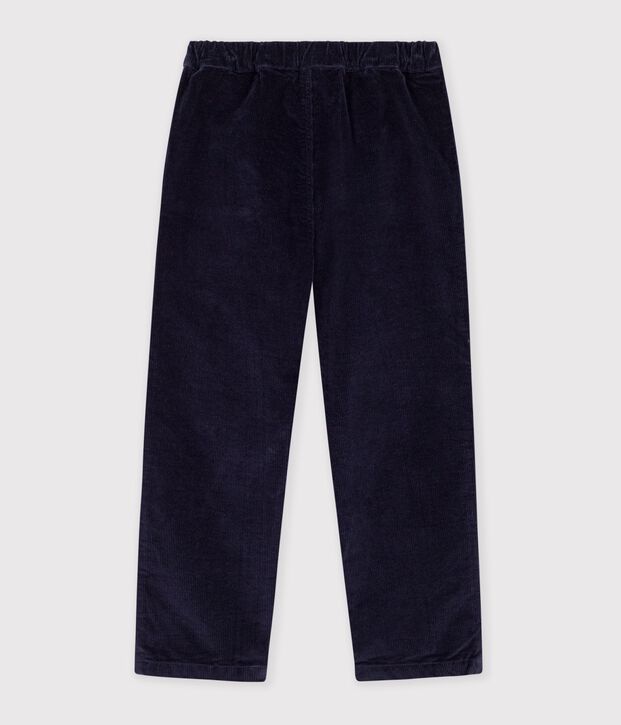 Children's straight corduroy trousers SMOKING