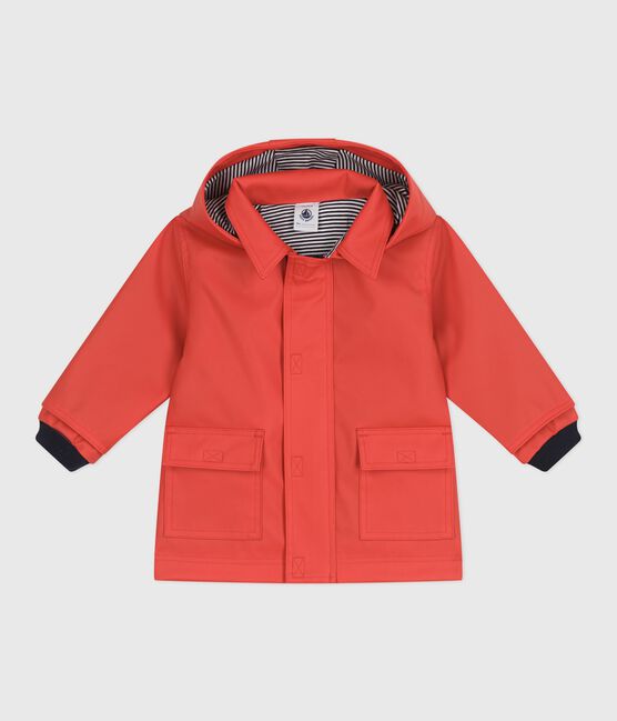 Babies' iconic raincoat in water-repellent fabric SPICY