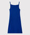 Women's Iconic Strappy Cotton Dress SURF blue