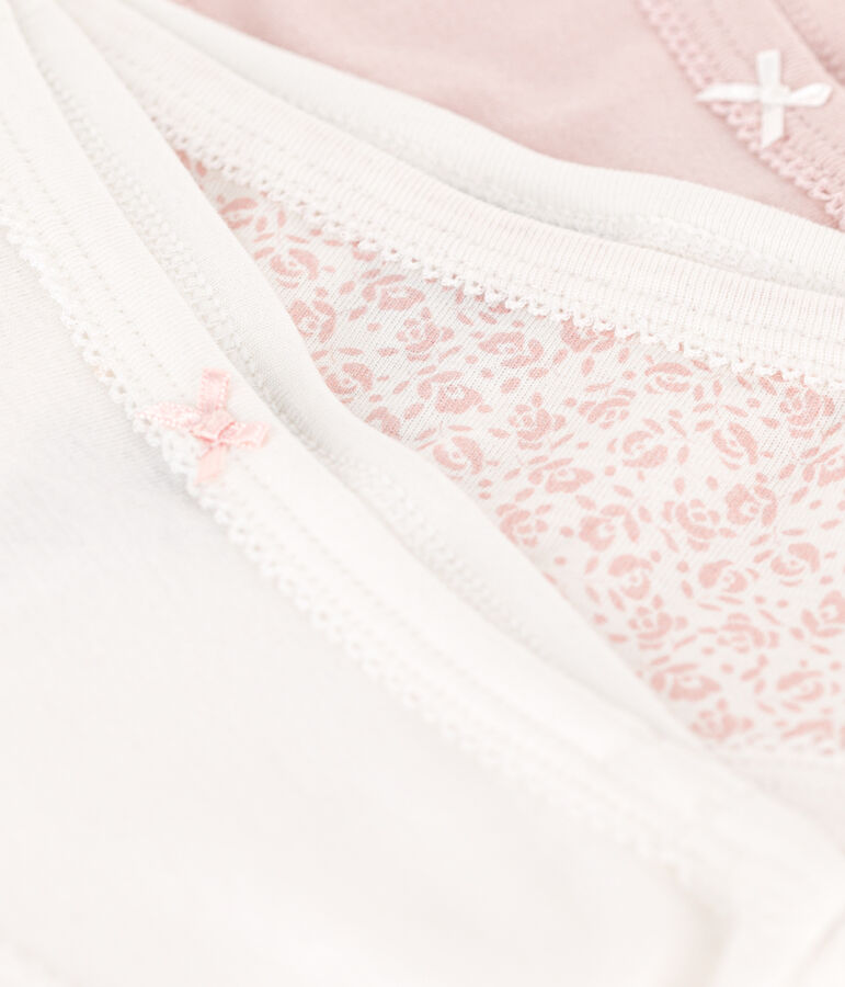 Children's High-Waisted Cotton Knickers - 3-Pack multicolor