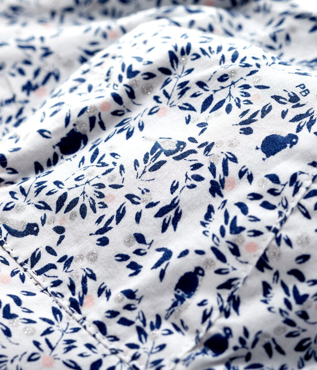 Baby Girls' Reversible Floppy Sun Hat blue/multicolor