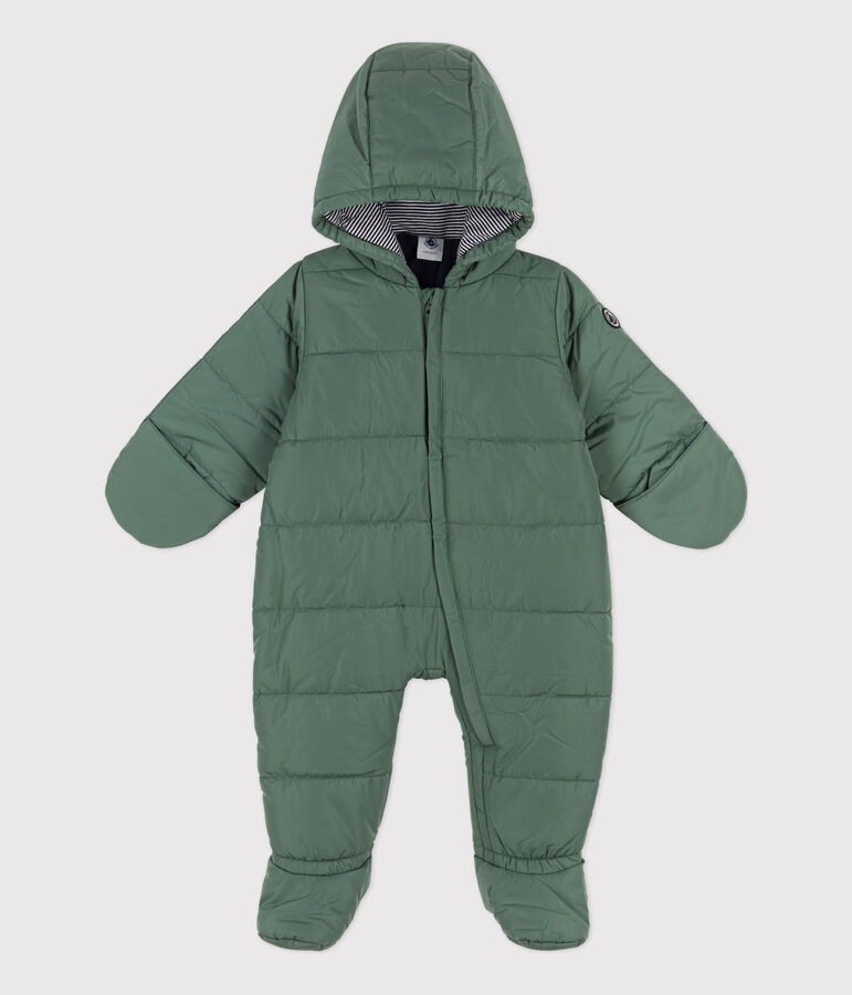 Babies' Recycled Snowsuit green