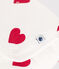 Babies' cotton changing mat MARSHMALLOW white/TERKUIT red