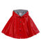 Baby Girls' Glossy Rain Cape TERKUIT red